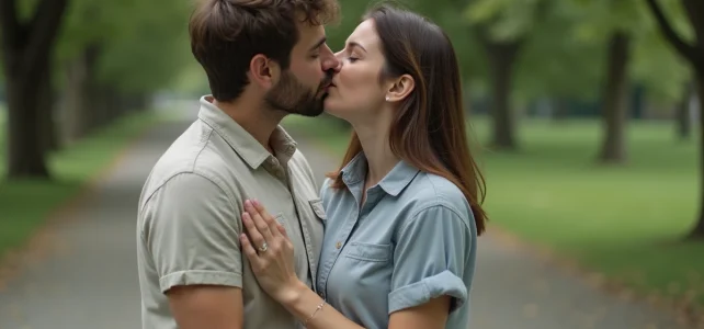 Comment reconnaître ce que ressent un homme amoureux en embrassant une femme